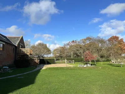 The Brick Barn at Warborne Farm Hotels near The Solent Way Walk