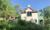 Swedish Storybook in bluffs hiking trails & stream