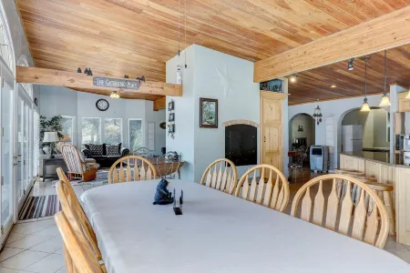 Snow Springs Pool House w/ PRIVATE heated, hotsprings pool! 5 bedrooms,Sleeps 15