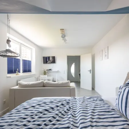 Apartment Steuerbord in Schillg, walking distance to the beach, WLAN, parking, Sky