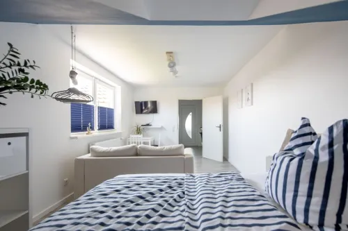 Apartment Steuerbord in Schillg, walking distance to the beach, WLAN, parking, Sky