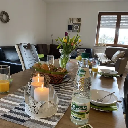 5-star apartment EG barrier-free, WiFi via DSL, Bad Brambach