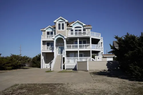 Foster Your Dreams Rodanthe Ocean & Sound Views, Pool, Hot Tub, Game Room - Wifi
