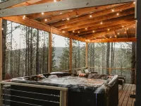 Mountain cabin,Creek access, Hot tub near Hochatown Hotels in Pushmataha County