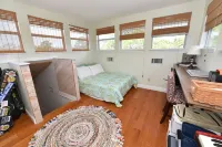 Beautiful St.George Island Pool Home, Large Patio Pool Surround & Fire Pit Area.