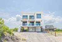 輕鬆愜意OBX - 4x4區域 全新漂亮現代 度假屋 帶海景&熱水浴缸. - 4 星級