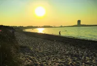 Family-friendly house with dunes, view of ocean, sauna