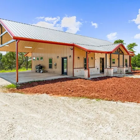 Diamond K Lodge in the Hill Country Near Glen Rose, Texas.