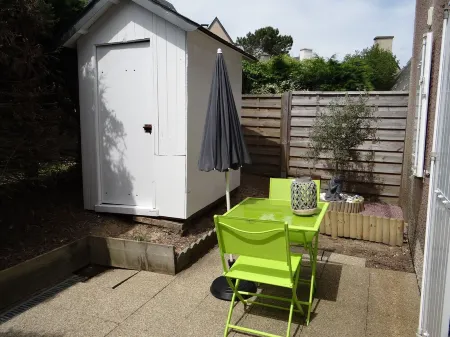 Studio in the dunes with small garden