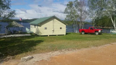 Northern Maine Lake Camp