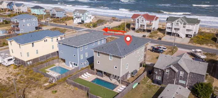 Steps to the Sand-Ocean Views-Hot Tub/Heated Pool-Putting Green-Coffee Bar Hotel di Kitty Hawk