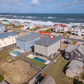 Steps to the Sand-Ocean Views-Hot Tub/Heated Pool-Putting Green-Coffee Bar