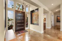 South Palm Springs! Luxe Contemporary Home with towering mountain views.