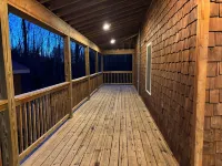 Six bedroom home with a hot tub, pool and an outdoor bar on a two acre lot.