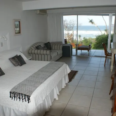 The Pink Lodge on the Beach