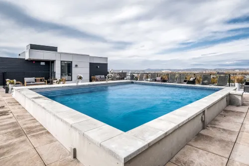 Appartement Luxe | Incredible Sunset View - Pool - Parking - Near Old Québec