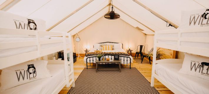 Timberline Glamping at Unicoi State Park Hotels in White County