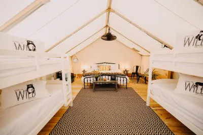 Timberline Glamping at Unicoi State Park Hotels near Stovall Mill Covered Bridge