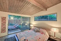 Mid-Century Steps from Miramar Beach, Private Yard in Montecito