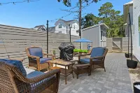 Walk to Inlet Beach Family Retreat w/ Bikes, Patio + Pet Friendly