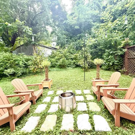 Curated Duke Med Retreat • Mins to Dpac/Downtown • Espresso, Eco+, Fire Pit