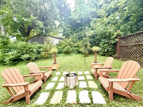 Curated Duke Med Retreat • Mins to Dpac/Downtown • Espresso, Eco+, Fire Pit