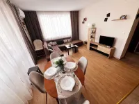 1-room apartment with sea view in Ravda, on the first line of the sea. Hotels in Ravda