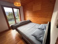 Superb chalet with fireplace and breathtaking view of the hamlet