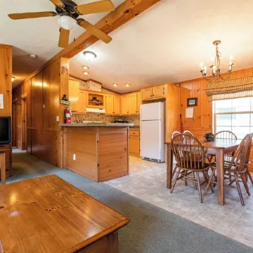 The Bear Cabin at the Riviera Resort in Neillsville, Wisconsin!