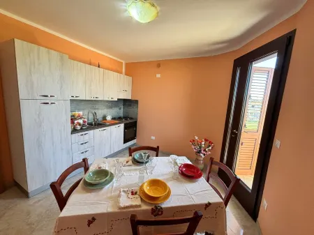 welcoming suite, a few kilometers from the sea