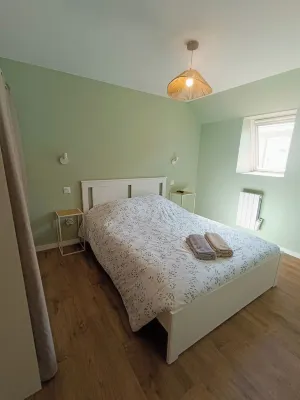 House 1 min from the beach of Petit Fort Philippe