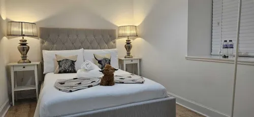 Modern, pet-friendly studio, close to Scotlands best golf courses!