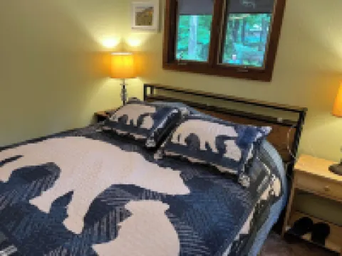 Cozy 3-bedroom chalet in lovely Bridgton 1/4 mile from pleasant mountain Skiing