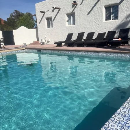 Spacious estate in delightful Ivins with Unique Spanish decor.