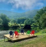 Kayak/Canoe/Fish & Relax right from the backyard of this Riverfront 3 B/R home! Hotels in Colchester