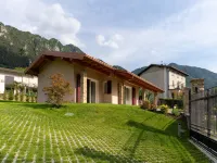 Villa by Lake Idro with Mountain Views