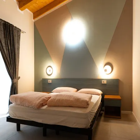 Villa by Lake Idro with Mountain Views