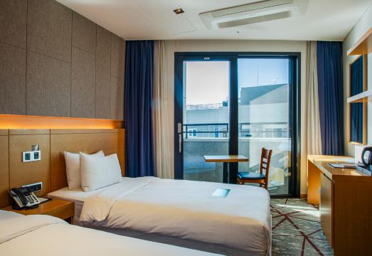 속초 야경 전경