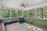 Gray Woodland Escape Golf, Pool & Cinema 5 Bedroom Home
