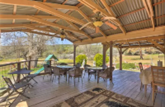 Gorgeous Oakhurst Retreat w/ Swimming Hole!
