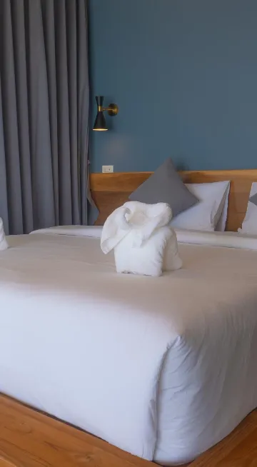 บังกะโลติดชายหาด พร้อมเครื่องปรับอากาศ