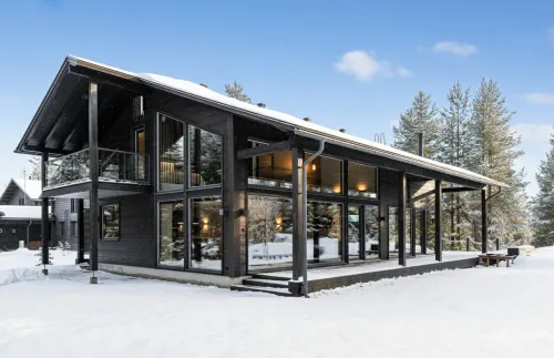 High-Quality 4Br Villa in Ruka - Private Hot Tub & Sauna - Villas