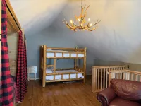 Cabin Close to Town, Snowmobile Access, Parking & Hot Tub