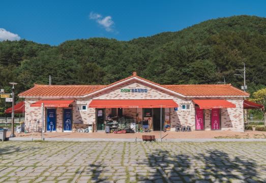 산청 캠핑장 전경