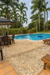 Paraíso Las Palmeras with pool in San Jerónimo - 游泳池