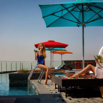 Andaz Capital Gate Abu Dhabi, By Hyatt Hotels near ADNEC Centre Abu Dhabi