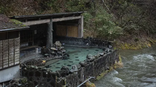 Osawa Onsen Sansuikaku - parking