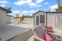 Luxury family friendly WATERFRONT home with a POOL, PLAYGROUND, FIREPIT & BEACH