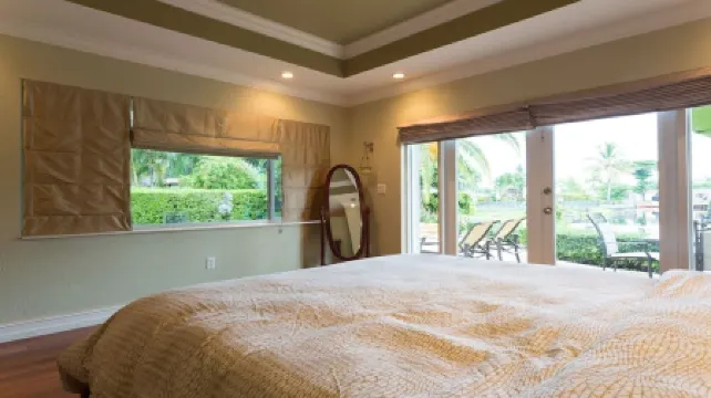 Waterfront Property with a resort style backyard and Heated Pool in Miami