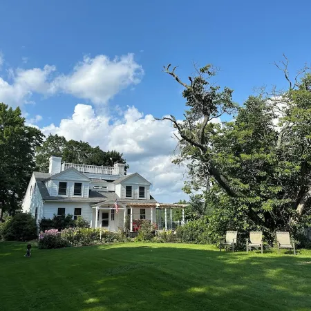 Historic intown waterfront w/PRIVATE dock & pool on 8.5 acres.
